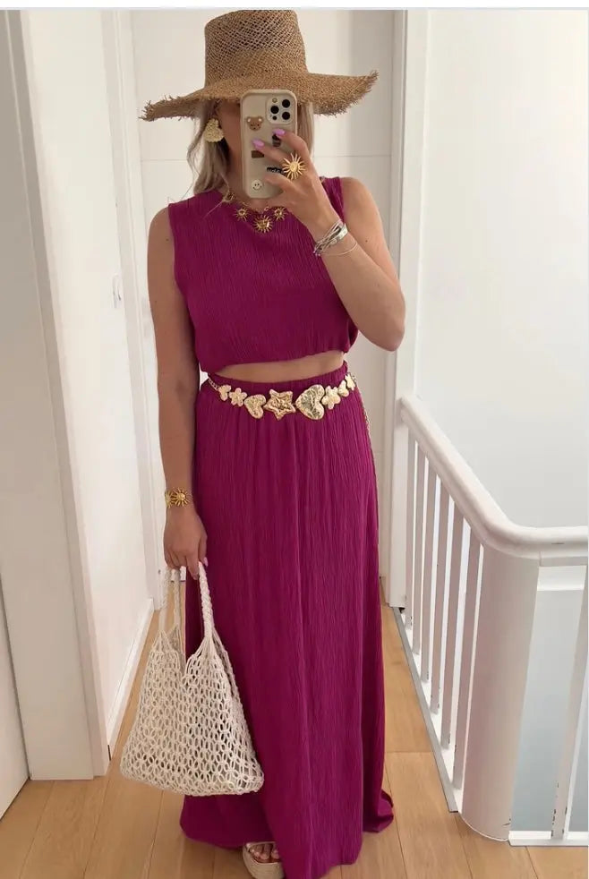 Ensemble Blouse et Jupe Éluna