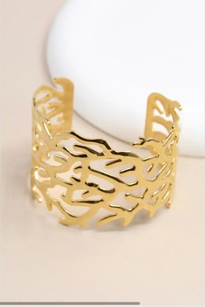 Bracelet en Jonc Ajustable Éluna