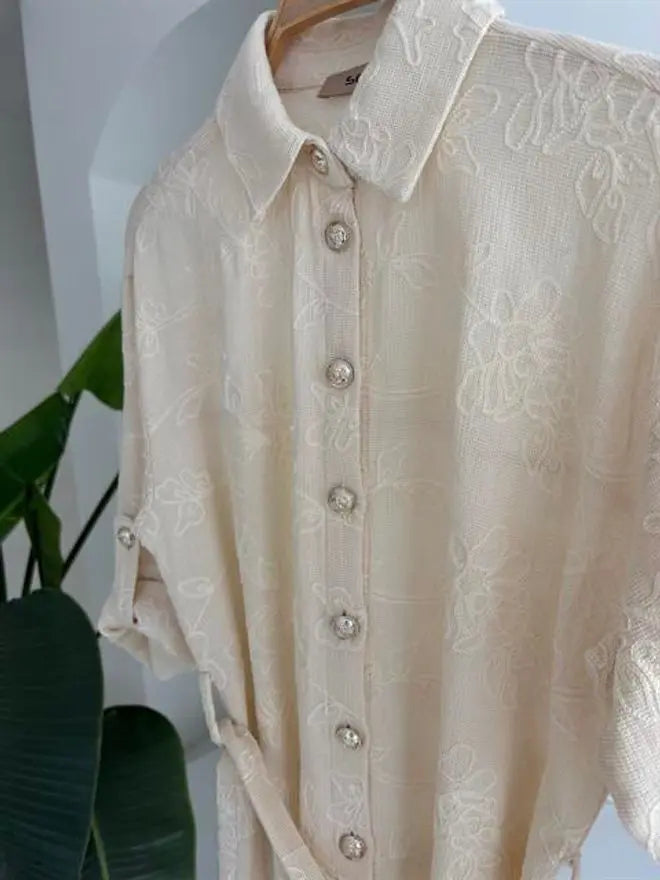 Robe Brodée à Fleurs 🌺 Ma boutique